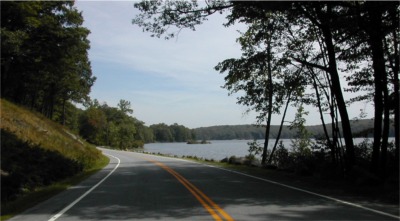 riding by the Seven Lakes