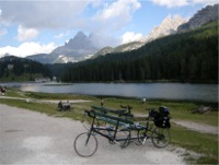 bike Cortina - Auronzo - Misurina - Schluderbach loop