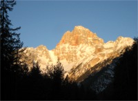 Croda Rossa from Toblach-Cortina trail